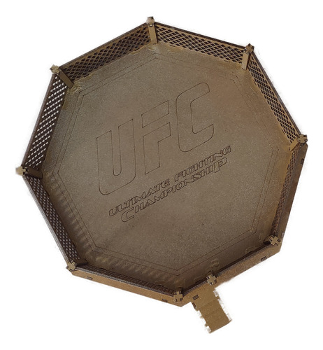 Brinquedo Quebra Cabeça 3d Octogono Ufc Mdf (Usado)