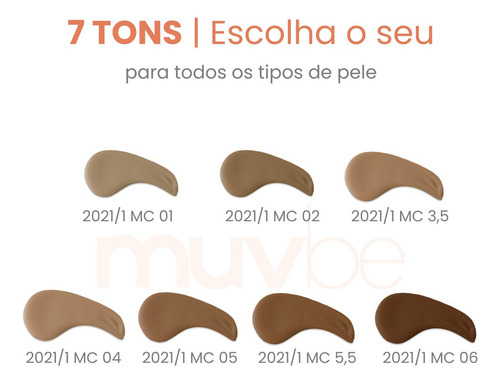 Base de maquiagem em creme Catharine Hill Bases Media Cobertura Base tom 1.5 - 30mL 30g