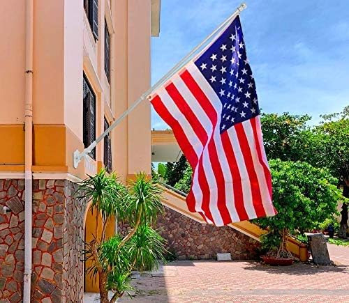 Bandera Estadounidense De 3 X 5 Pies, Color Brillante Y Deco
