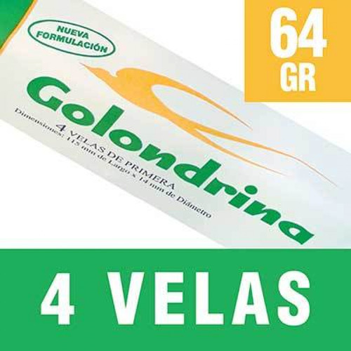 Pack X 50 Unid Velas   64 Gr Golondrina