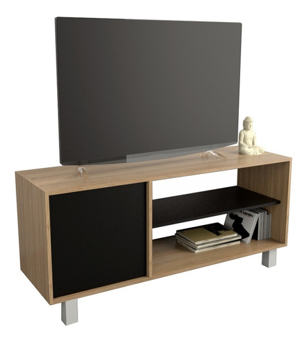 Mesa Tv Led 128 Cm Mueble Rack Moderno Melamina Modular