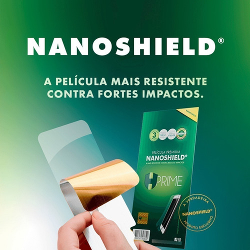 Película Premium Hprime Nanoshield Para iPhone 15 Pro