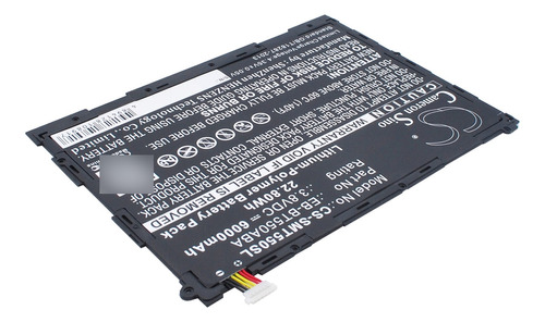 Chgy Bateria Repuesto 3.8 V Para Samsung Sm-p351 Galaxy Tab