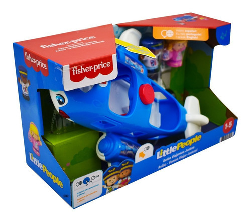 Little People Avion Viajemos Juntos Sonido Luz Fisher Price