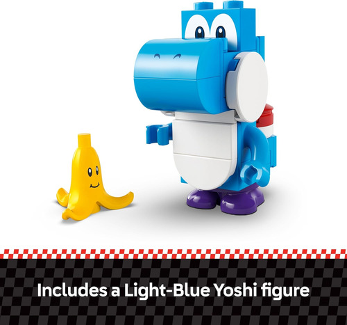 Lego Super Mario Kart Yoshi Bike Para Niños +7 Años