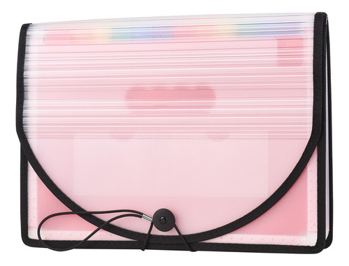 Folders Acordian, Tamaño Escolar, Documento, Color Arcoíris,