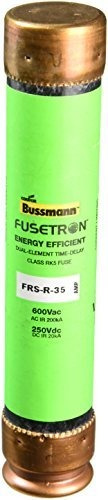 Bussmann Frs-r-35 35 Amp Fusetron Dual Element
