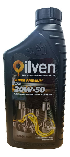 Aceite Oilven Mineral 20w50 Super Premium