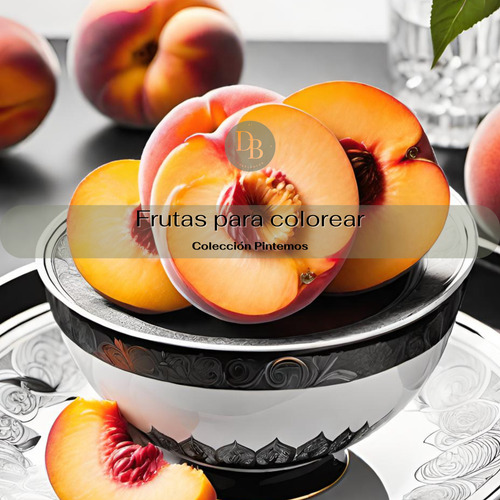 Imprimible Frutas Para Colorear Pintar Uvas Frutilla Manzana
