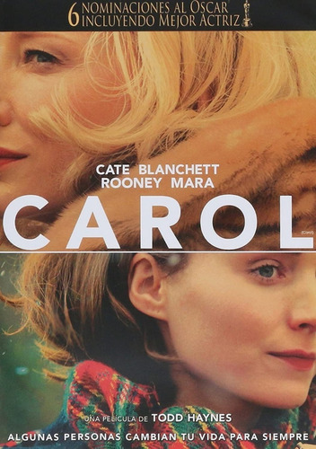 Carol Dvd Cate Blanchett Película Nuevo