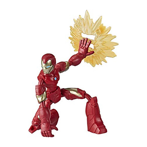 Figura De Acción Iron Man Flexible Avengers Marvel