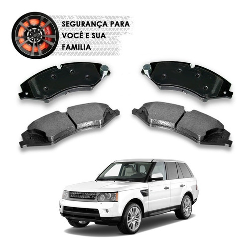 Par Pastilha De Freio Dianteiro Ranger Rover 2009 A 2019 Trw