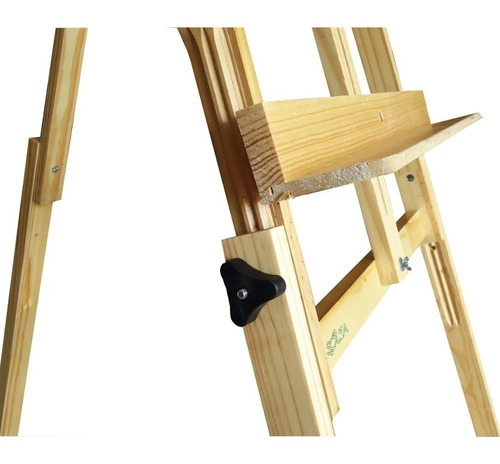 Cavalete De Pintura Compacto Dobrável Lx Madeira 4115 Souza