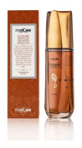 Imagen 1 de 2 de Aceite Premium De Argan Luxury Oil Morocco Maxcare 60ml