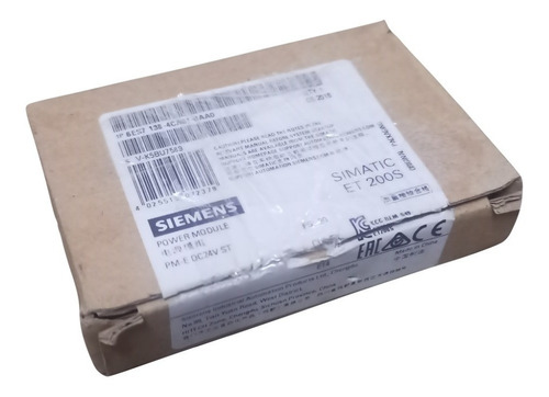 Modulo De Potencia Simatic 200s Siemens 6es7138-4ca01-0aa0
