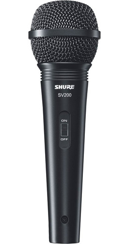 Microfono De Vocal Shure Sv200-a Cable 4.5m