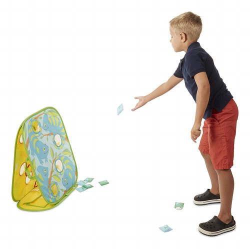 Beanbag Toss Game Melissa & Doug Verdie Chameleon Para Niños