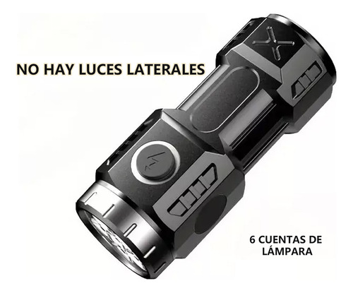Ratorch 20w Mini Led Potente Linterna 5000lm 6 Modos,clip