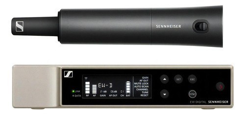 Sistema Inalámbrico De Mano Sennheiser Ew-d Skm-s Base Set Color Negro