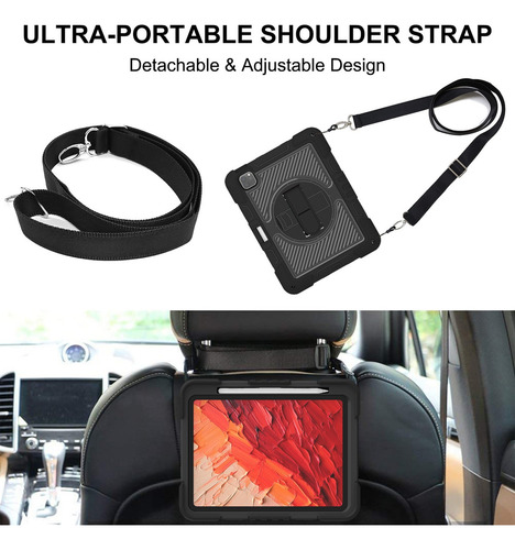 Funda Uso Rudo Para iPad Pro 11 Pulgadas 2024 A2837/a2836