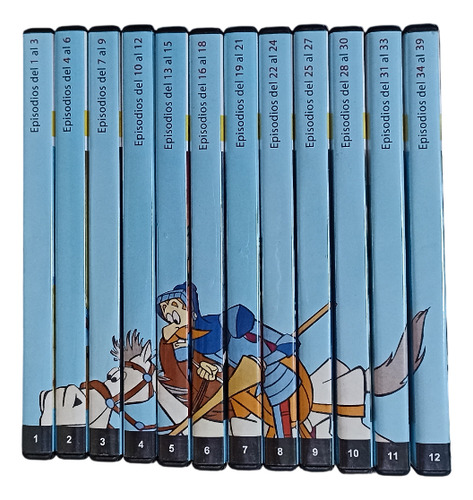 Mi Primer Don Quijote 2 Tomos Con 12 Dvd's