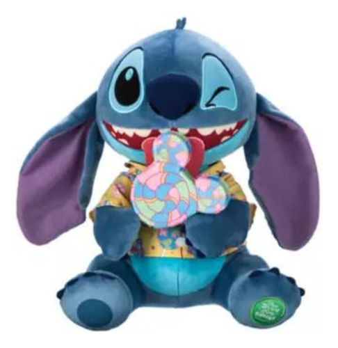Peluche Stitch Con Accesorios Disney Lilo Y Stitch Stitch Paleta Dulce Tamaño Mediano
