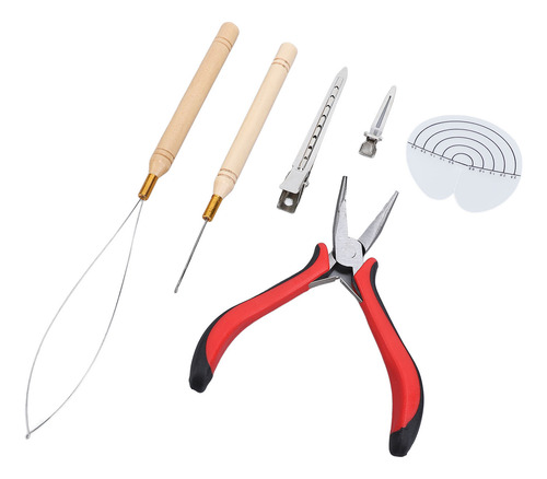 Kit De Herramientas Para Extensiones De Cabello Con Microani