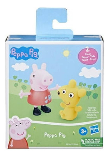 Figura Peppa Pig Amigos Divertidos - Peppa Pig Y Oso