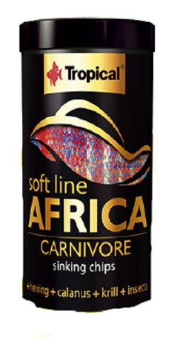 Alimento Africa Carnivore Chips P/pez Africano 130g Tropical