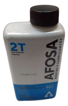 Aceite 2 Tiempos Mineral 80ml Afosa 6 Piezas