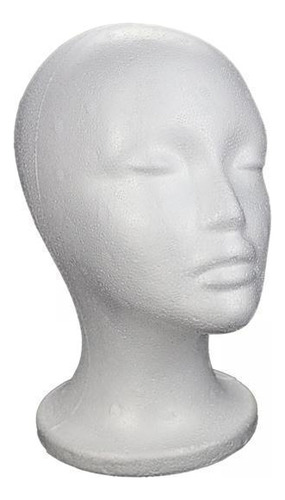 3 Cabeza De Maniquí De Espuma De Poliestireno Para Mujer,