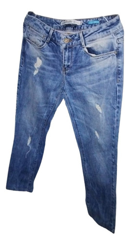 Pantalón Jean Zara Dama Talle 38 (Usado)