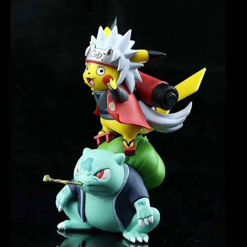 Figura Pikachu Cosplay Jiraiya Naruto Bootleg