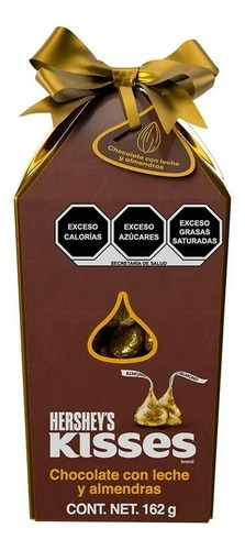 Chocolate Hershey's Kisses Almendra Secret 162 G