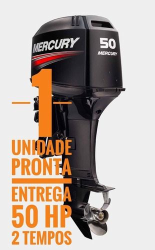 Motor De Popa 50 Hp Mercury Elpto