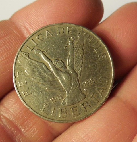 Moneda 5 Pesos. Chile 1978.