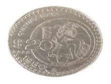 Moneda De 20 Pesos Cultura Maya Año 1980