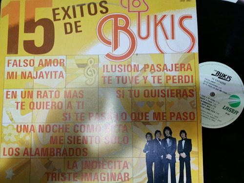 Lp 15 Éxitos De Los Bukis