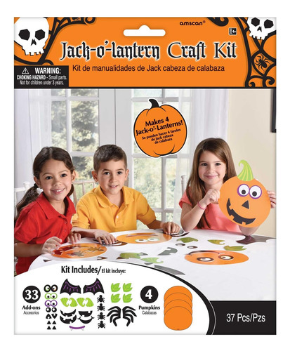Jack-o-lantern Halloween Trick Or Treat Party Art &amp;...
