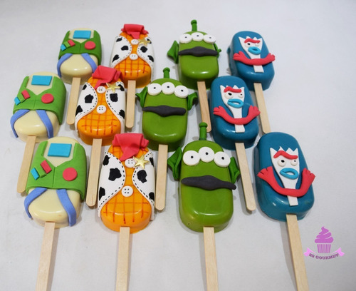 Icepops Paleta De Torta Toy Story Buzz Woody Forky Marciano