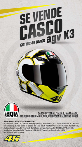 Casco Agv K3