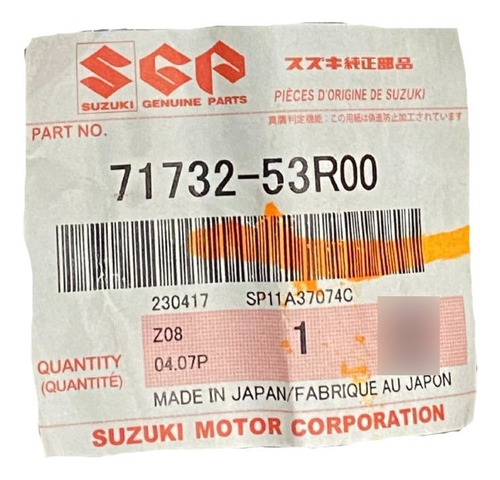 Kit De Guias De Fascia Suzuki Swift 18-23 Nvo Original (Usado)