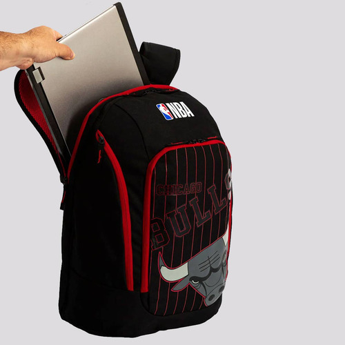 Mochila Nba Legend Chicago Bulls Preta