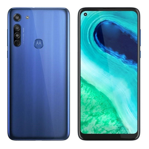 Smartphone Moto G8 64gb 6.4 16mp Xt2045 - Azul Capri