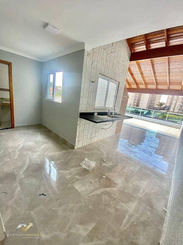 Imagem 3 de 13 de Cobertura Com 3 Dormitórios À Venda, 122 M² Por R$ 485.000,00 - Parque Oratório - Santo André/sp - Co1257