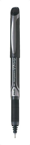 Lapicera Pilot Con Grip V7 Boligrafo Trazo Fino 0,7 Mm Color De La Tinta Negro