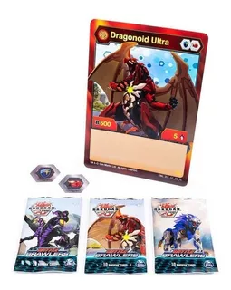 Cartas Bakugan Deluxe Collection Dragonoid Ultra Original