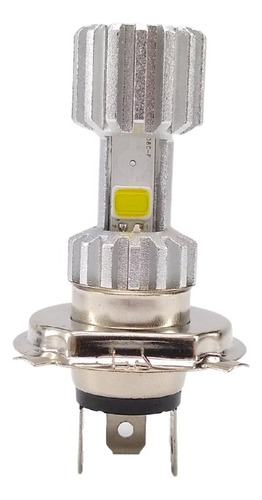 Lampada Farol Led 6000k H4 3 Leds Sem Reator Kga