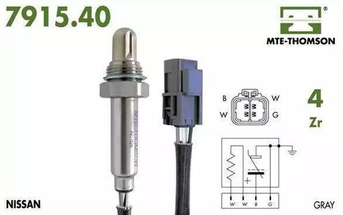 Sensor De Oxígeno / Nissan Altima 2.4 Lts 1998