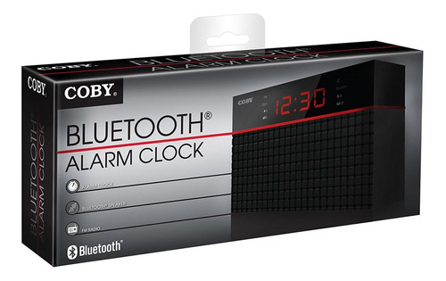 Reloj Despertador Bluetooth Con Radio - Impre$ionante